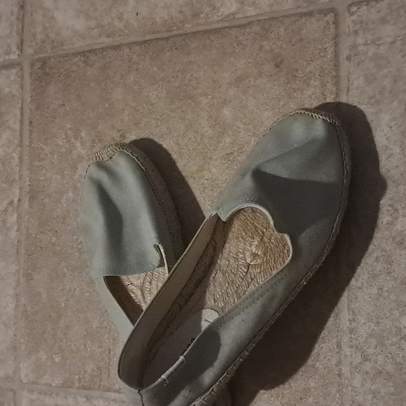 Soludos Canvas Platform Espadrille Shoes Size 8.5 - Picture 7 of 9